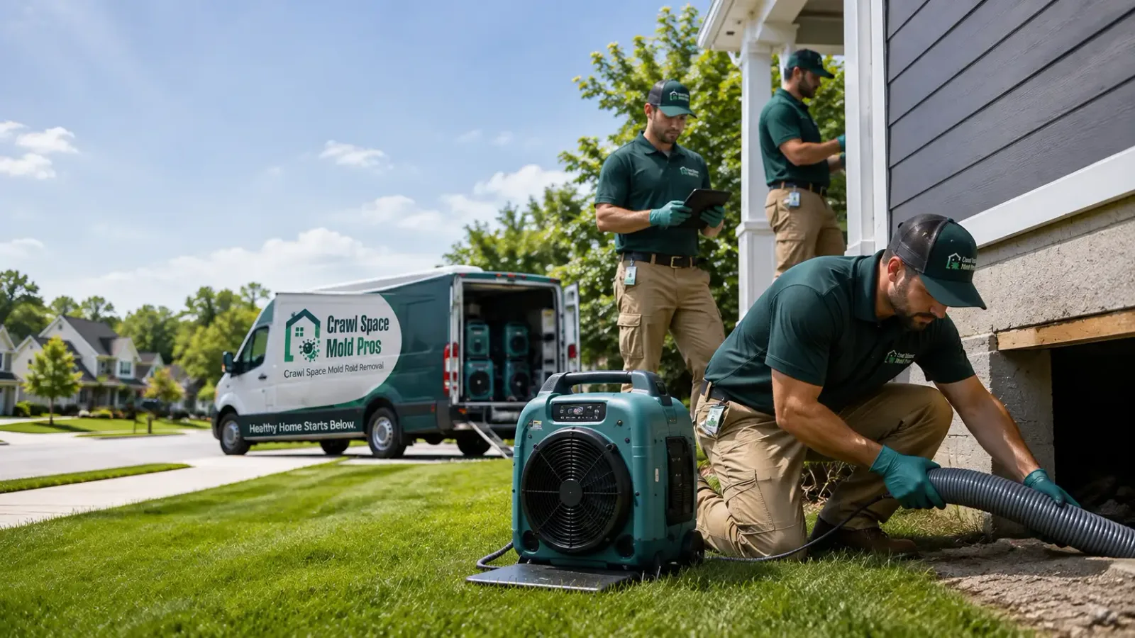 Crawl Space Mold Removal in Powderhorn, CO